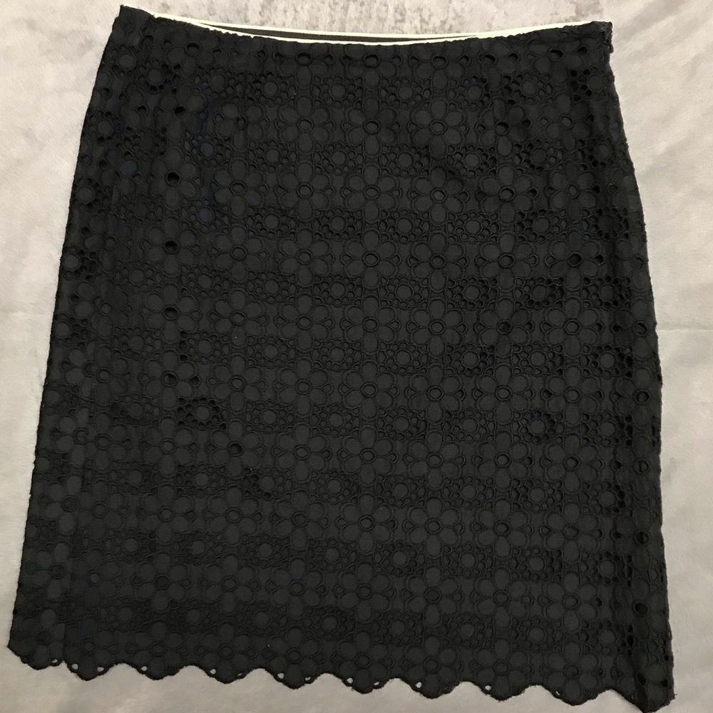 J. Crew Black skirt